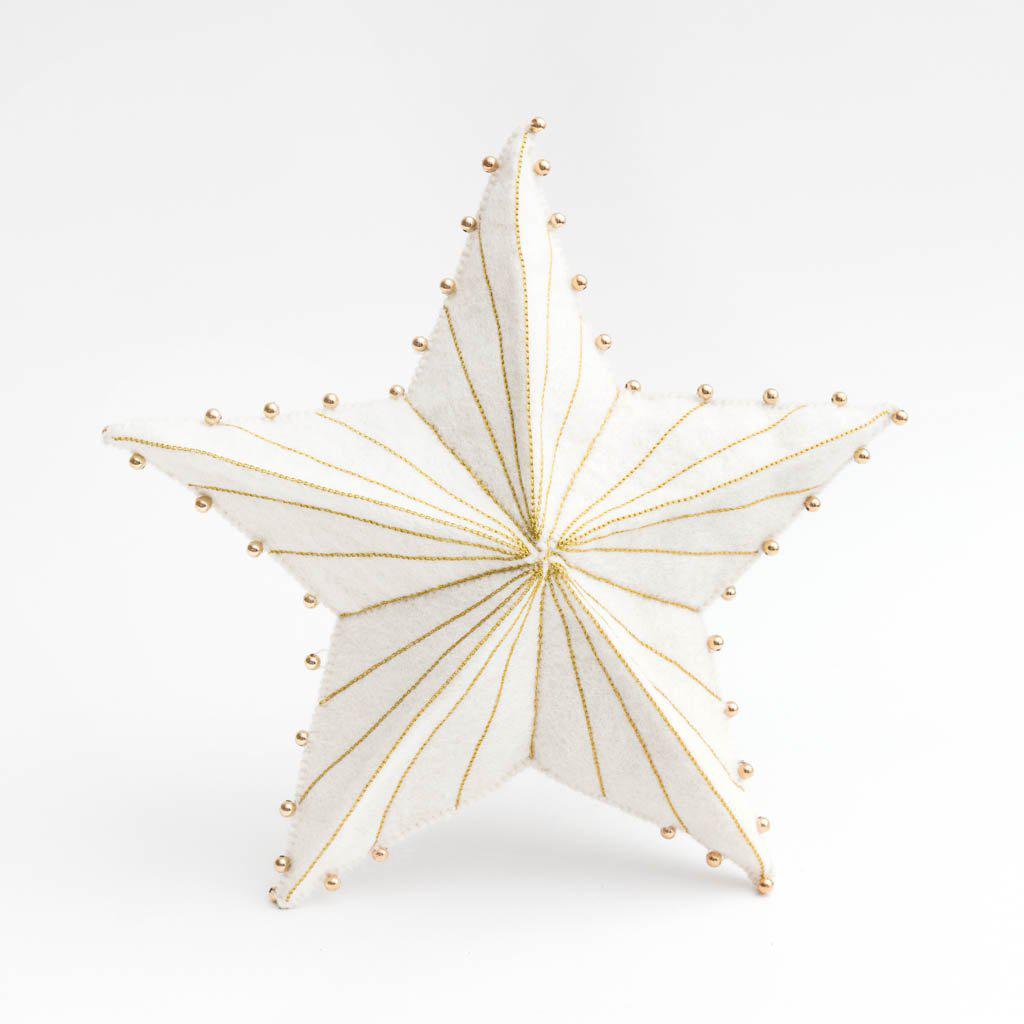 Gold StarBurst Tree Topper Large