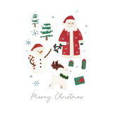 Merry Christmas Greeting Card