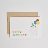 Happy Birthday Yeti Card