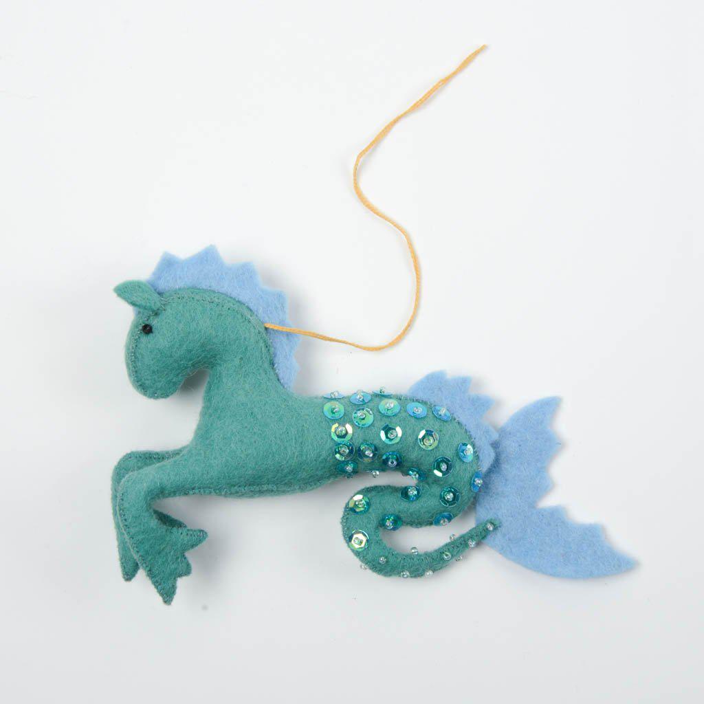 Hippocampus Mystical Water Horse Ornament