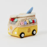 Holiday Surf's Up Hippie Bus Ornament