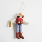 Howdy Cowboy Ornament