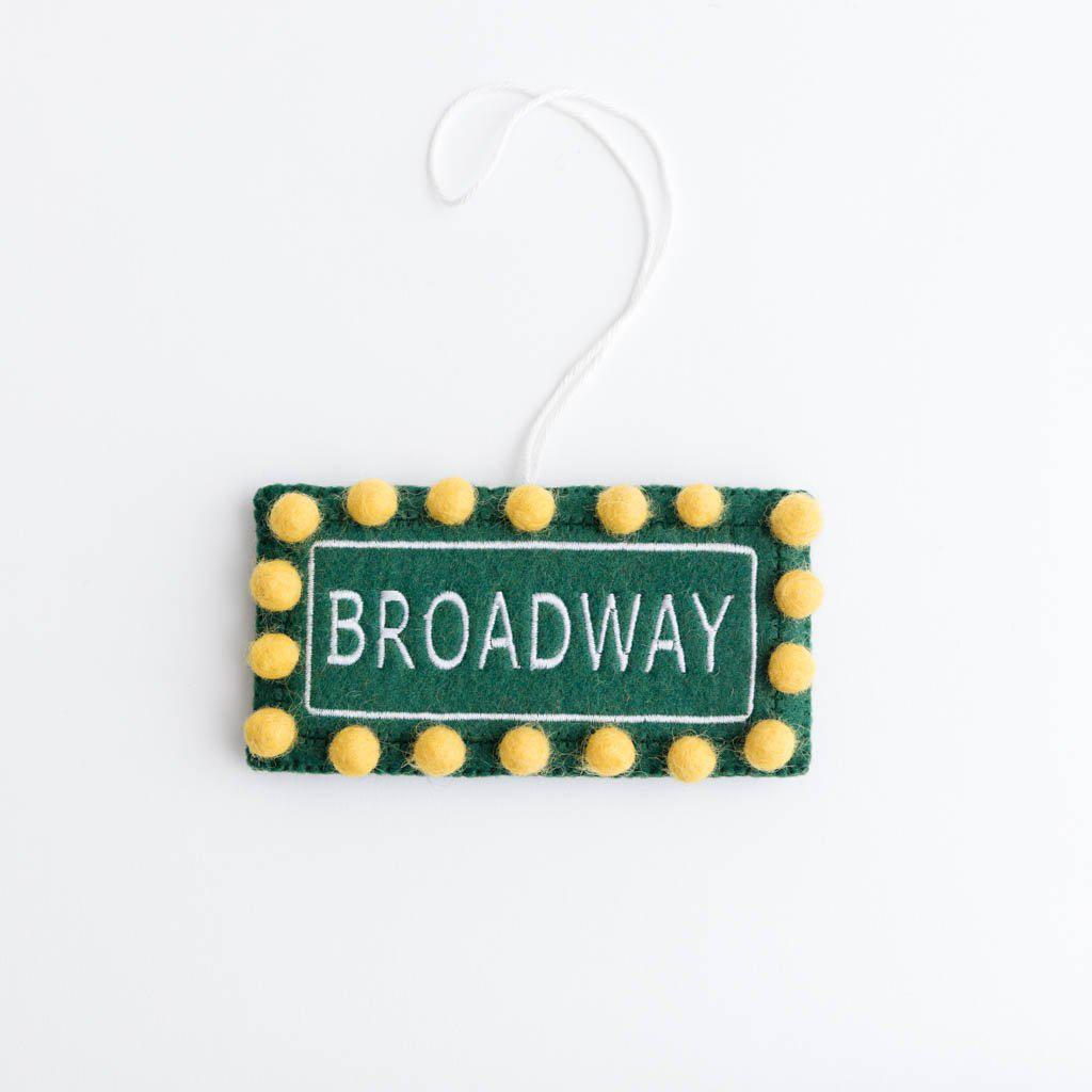 Lights Over Broadway Ornament