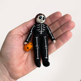 Little Halloween Skeleton Costume Ornament