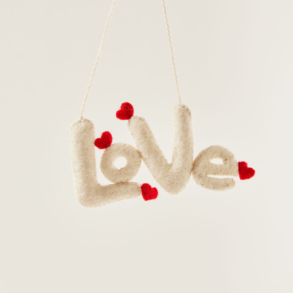 Love Word Ornament