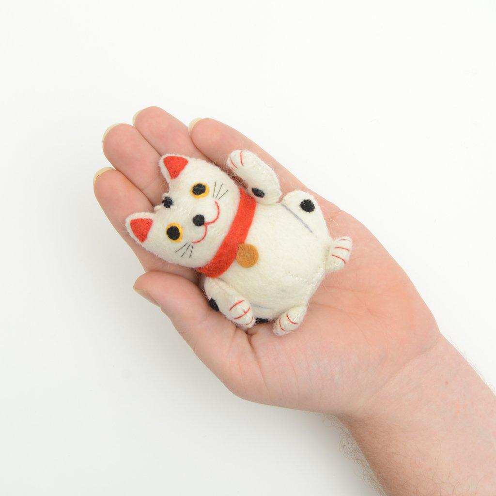 Lucky Japanese Kitty Ornament