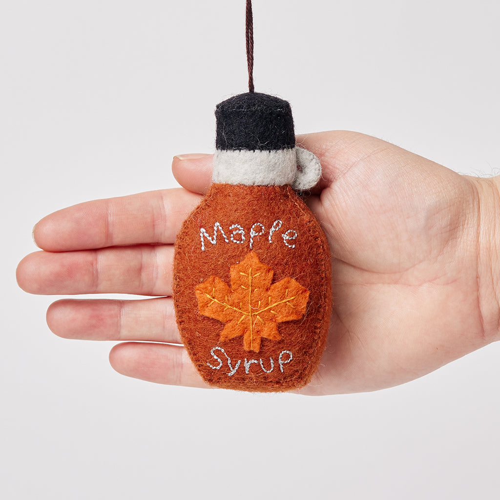 Maple Syrup Ornament