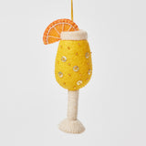 Mimosa Cocktail Ornament