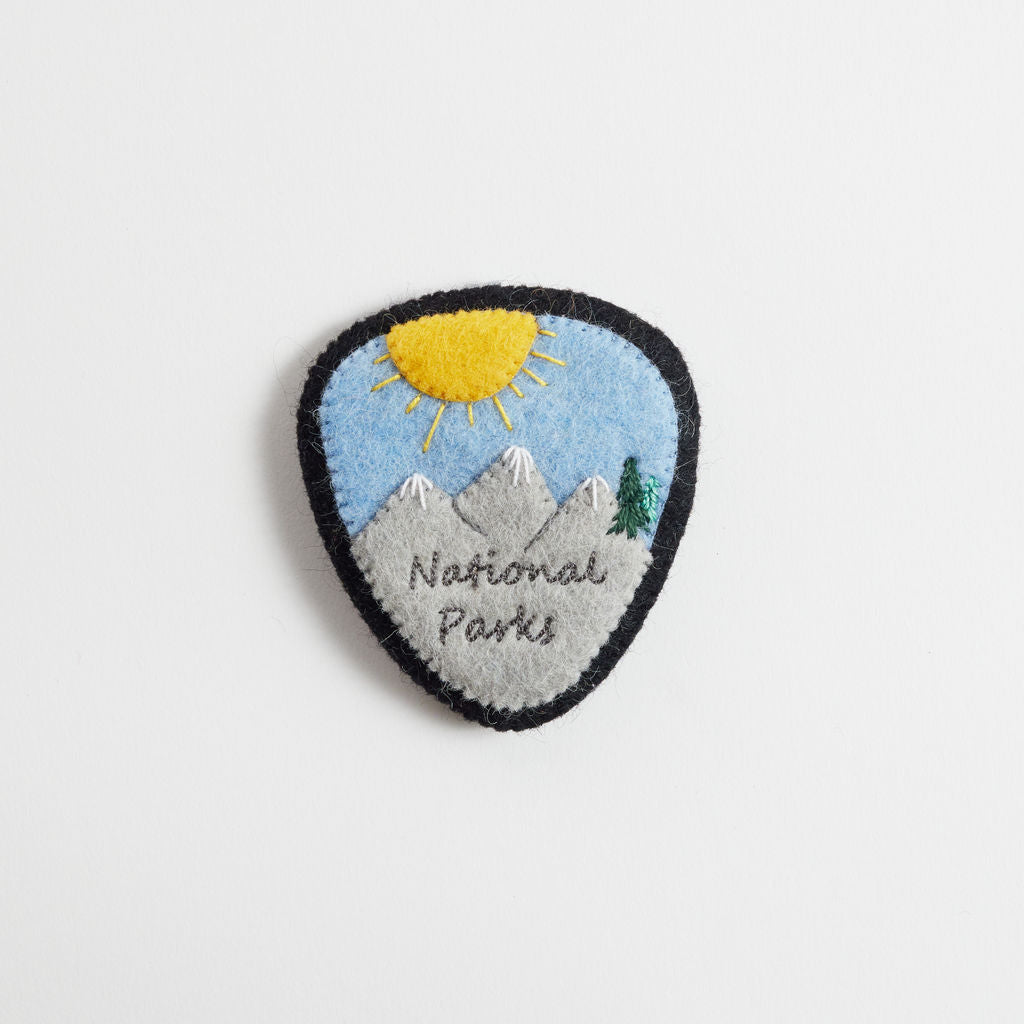 National Parks Badge Ornament