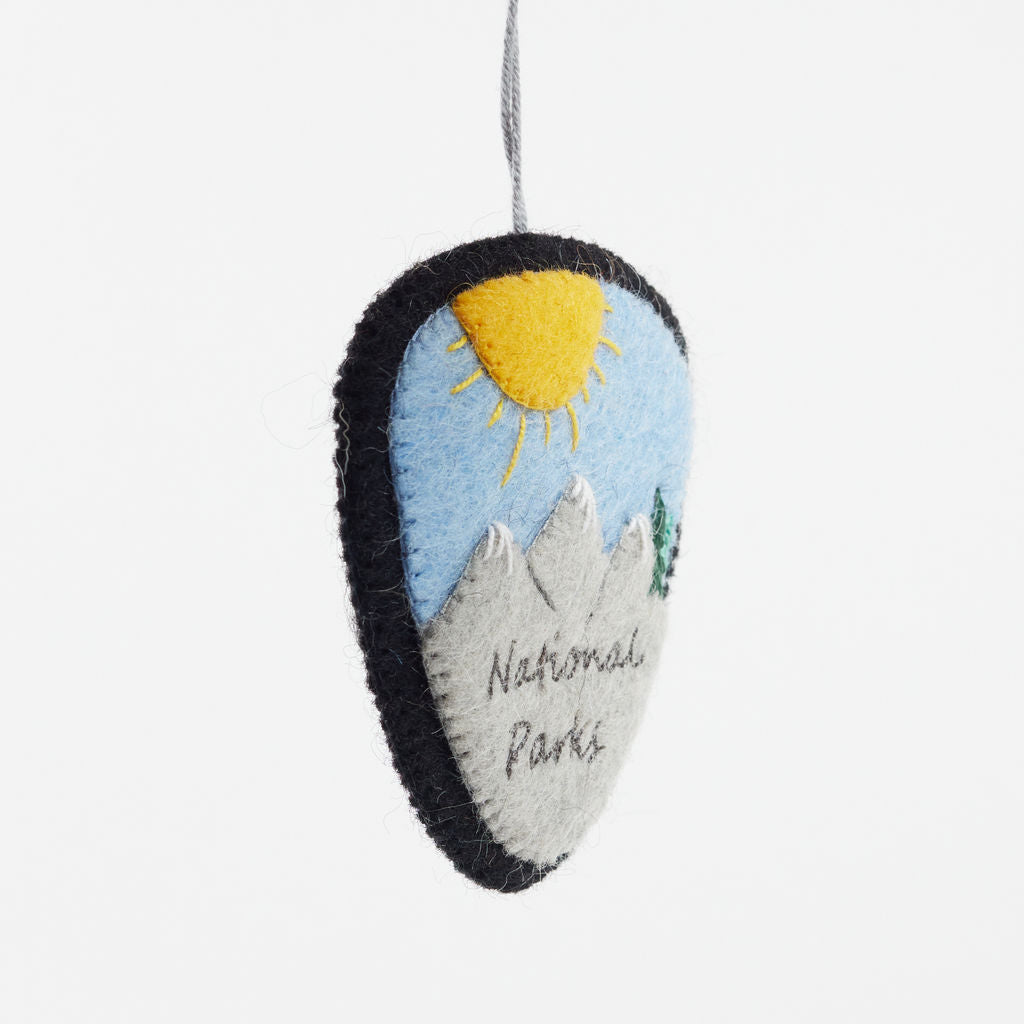 National Parks Badge Ornament