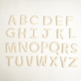 Natural Letter Ornaments