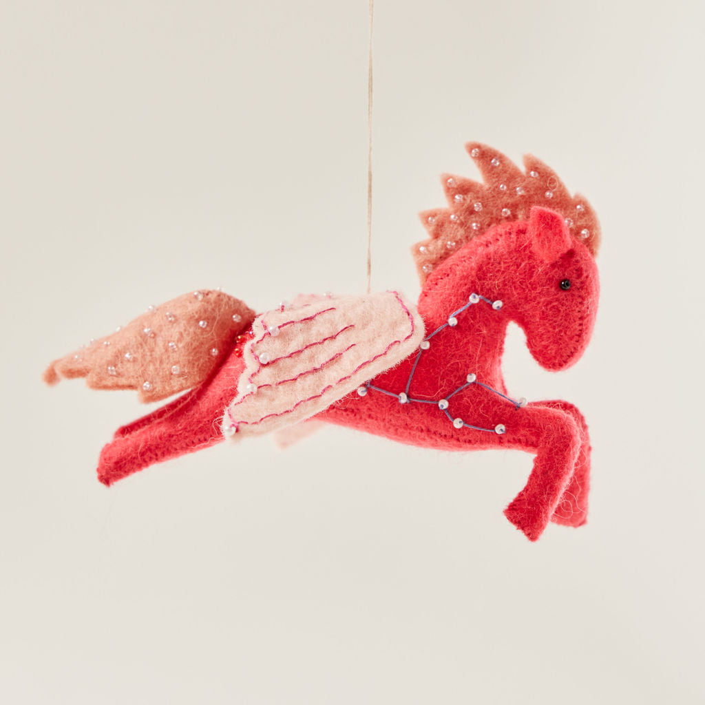 Pegasus Zodiac Constellation Ornament