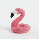 Pink Glow Flamingo Floatie Ornament