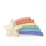 Pastel Rainbow Shooting Star Ornament