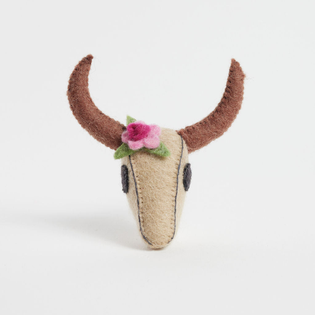 Spirit Bull Horn Ornament