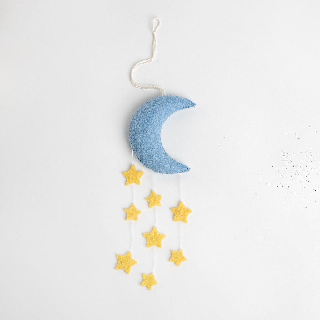 Stardust Moon Ornament