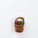 Strawberry Basket Ornament
