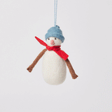 Sunny Day Snowman Ornament