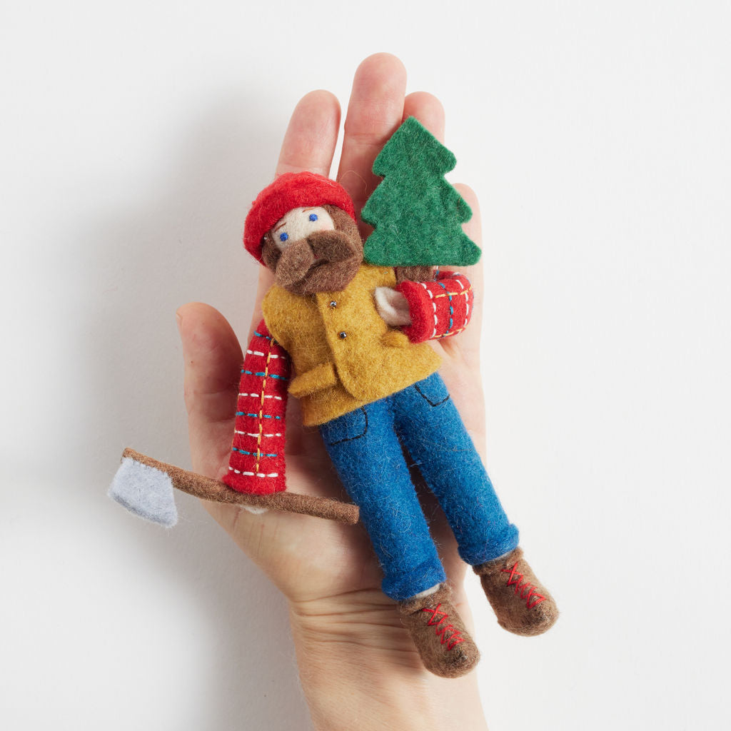 Upstate Woodsman Ornament