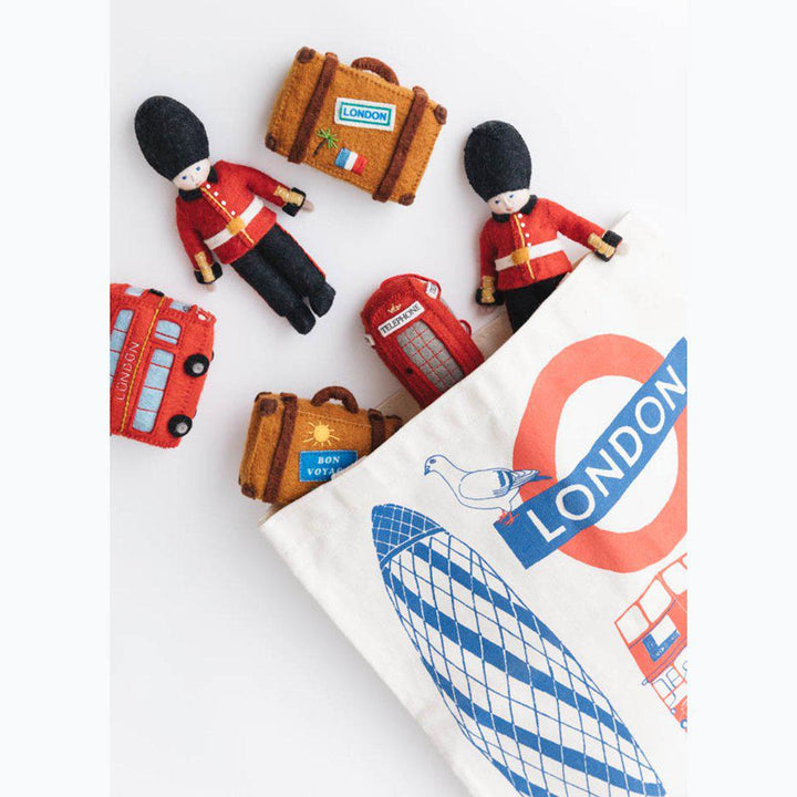 Double Decker London Bus Ornament