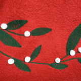 Small 34" Red Winter Berry Tree Skirt
